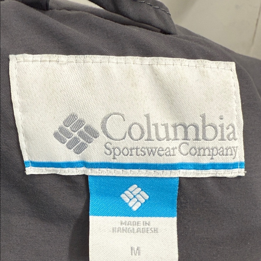 Columbia Men's Dark Gray Raincoat - Picture 7 of 12